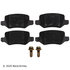 089-1890 by BECK ARNLEY - PREMIUM BRAND BRAKE PADS