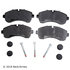 089-1902 by BECK ARNLEY - PREMIUM BRAND BRAKE PADS