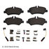 089-1903 by BECK ARNLEY - PREMIUM BRAND BRAKE PADS