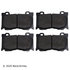 089-1907 by BECK ARNLEY - PREMIUM BRAND BRAKE PADS