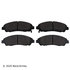 089-1934 by BECK ARNLEY - PREMIUM BRAND BRAKE PADS