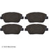 089-1935 by BECK ARNLEY - PREMIUM BRAND BRAKE PADS