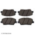 089-1931 by BECK ARNLEY - PREMIUM BRAND BRAKE PADS