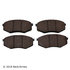 089-1957 by BECK ARNLEY - PREMIUM BRAND BRAKE PADS