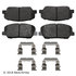 089-1958 by BECK ARNLEY - PREMIUM BRAND BRAKE PADS