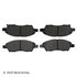 089-1962 by BECK ARNLEY - PREMIUM BRAND BRAKE PADS