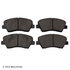 089-1950 by BECK ARNLEY - PREMIUM BRAND BRAKE PADS