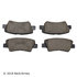 089-1973 by BECK ARNLEY - PREMIUM BRAND BRAKE PADS