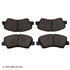 089-1975 by BECK ARNLEY - PREMIUM BRAND BRAKE PADS