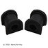 101-5937 by BECK ARNLEY - STABILIZER BUSHING SET