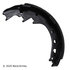 081-1109 by BECK ARNLEY - NEW BRAKE SHOES