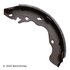 081-3138 by BECK ARNLEY - NEW BRAKE SHOES