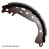 081-3218 by BECK ARNLEY - NEW BRAKE SHOES