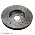 083-3283 by BECK ARNLEY - PREMIUM BRAKE DISC