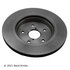 083-3612 by BECK ARNLEY - PREMIUM BRAKE DISC