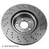 083-3657 by BECK ARNLEY - PREMIUM BRAKE DISC