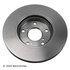 083-3668 by BECK ARNLEY - PREMIUM BRAKE DISC