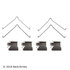 084-1352 by BECK ARNLEY - DISC BRAKE HRDWR KIT