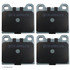 085-0407 by BECK ARNLEY - PREMIUM ASM BRAKE PADS