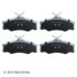 085-1280 by BECK ARNLEY - PREMIUM ASM BRAKE PADS