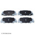 085-1252 by BECK ARNLEY - PREMIUM ASM BRAKE PADS