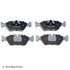 085-1233 by BECK ARNLEY - PREMIUM ASM BRAKE PADS