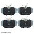 085-1346 by BECK ARNLEY - PREMIUM ASM BRAKE PADS