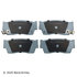 085-1369 by BECK ARNLEY - PREMIUM ASM BRAKE PADS