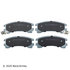 085-1372 by BECK ARNLEY - PREMIUM ASM BRAKE PADS