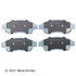 085-1453 by BECK ARNLEY - PREMIUM ASM BRAKE PADS