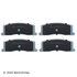 085-1436 by BECK ARNLEY - PREMIUM ASM BRAKE PADS