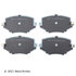 085-1504 by BECK ARNLEY - PREMIUM ASM BRAKE PADS