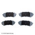 085-1571 by BECK ARNLEY - PREMIUM ASM BRAKE PADS