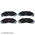 085-1556 by BECK ARNLEY - PREMIUM ASM BRAKE PADS