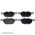 085-1581 by BECK ARNLEY - PREMIUM ASM BRAKE PADS