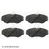 085-1587 by BECK ARNLEY - PREMIUM ASM BRAKE PADS