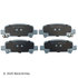 085-1573 by BECK ARNLEY - PREMIUM ASM BRAKE PADS