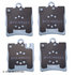 085-1629 by BECK ARNLEY - PREMIUM ASM BRAKE PADS