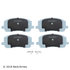 085-1658 by BECK ARNLEY - PREMIUM ASM BRAKE PADS