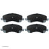 085-1656 by BECK ARNLEY - PREMIUM ASM BRAKE PADS