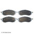 085-1689 by BECK ARNLEY - PREMIUM ASM BRAKE PADS