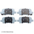 085-1677 by BECK ARNLEY - PREMIUM ASM BRAKE PADS