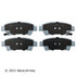 085-1700 by BECK ARNLEY - PREMIUM ASM BRAKE PADS