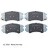 085-1706 by BECK ARNLEY - PREMIUM ASM BRAKE PADS