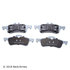 085-1704 by BECK ARNLEY - PREMIUM ASM BRAKE PADS