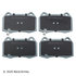 085-1705 by BECK ARNLEY - PREMIUM ASM BRAKE PADS