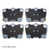 085-1732 by BECK ARNLEY - PREMIUM ASM BRAKE PADS