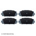 085-1744 by BECK ARNLEY - PREMIUM ASM BRAKE PADS