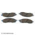 085-1747 by BECK ARNLEY - PREMIUM ASM BRAKE PADS