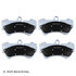 085-1760 by BECK ARNLEY - PREMIUM ASM BRAKE PADS